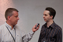 Eric Sloof interviewing Mike Laverick 