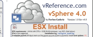 The vSphere 4 Reference 