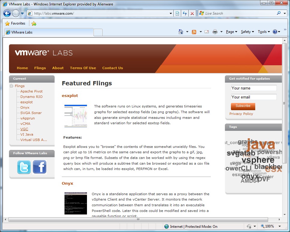 http://labs.vmware.com/