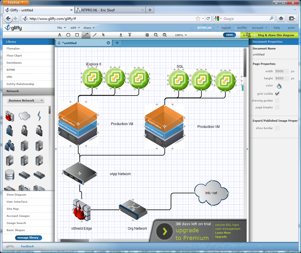 Visio in the Cloud Online Diagram Software Eric Sloof 