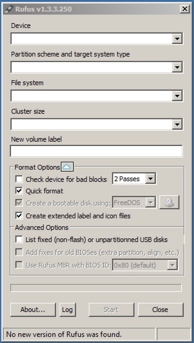 disk formatting tool bootable