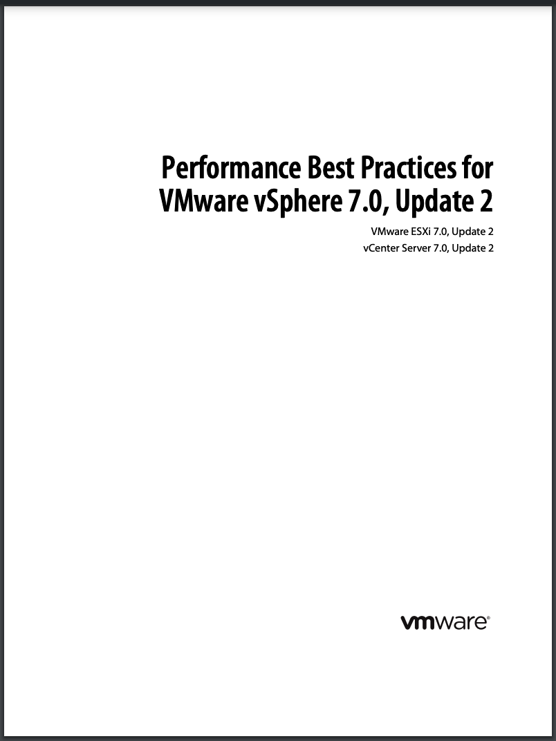 best practices vmware esxi 5